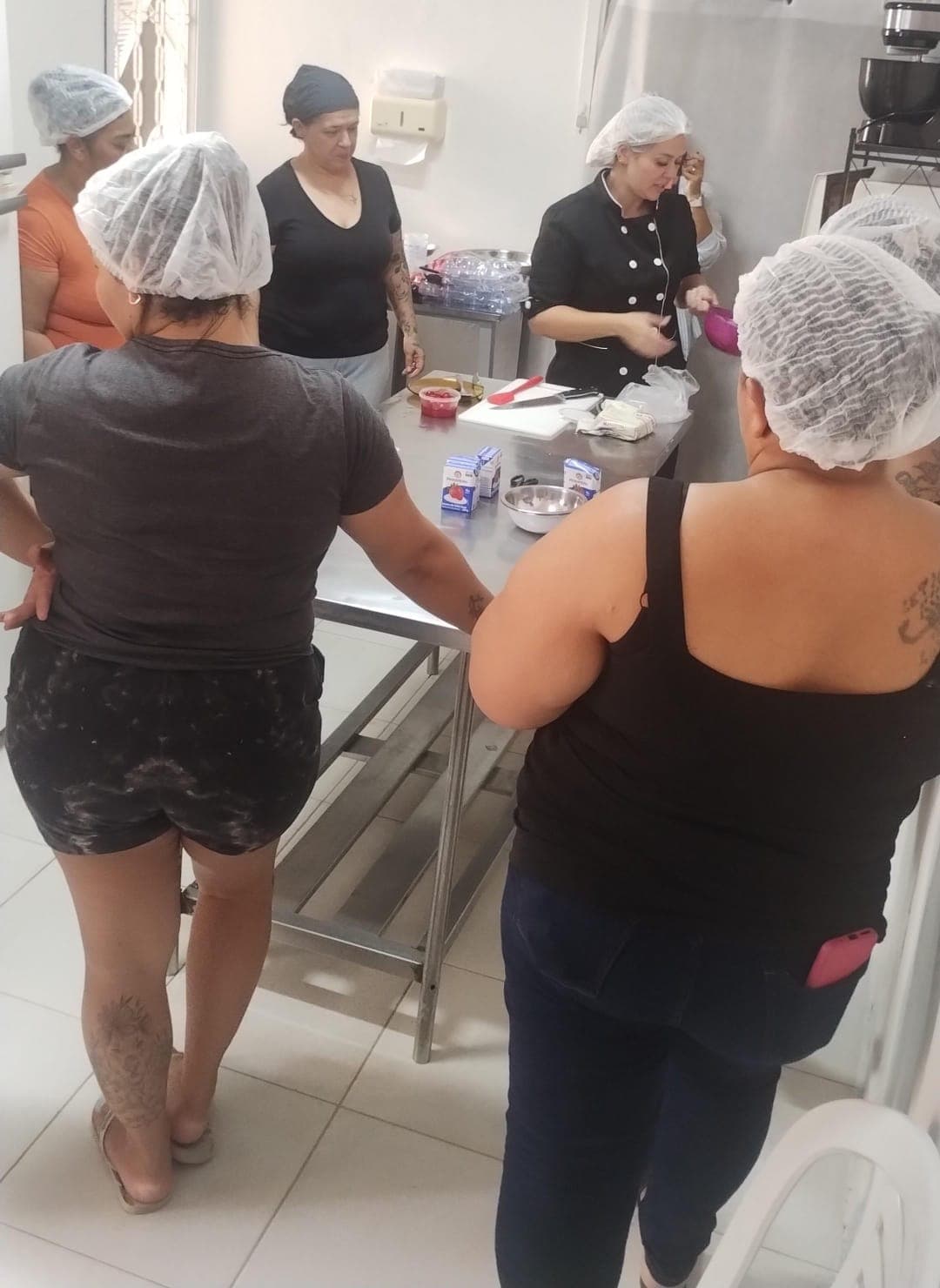 Registro das aulas de culinária 2026 da ACAI — foto 4