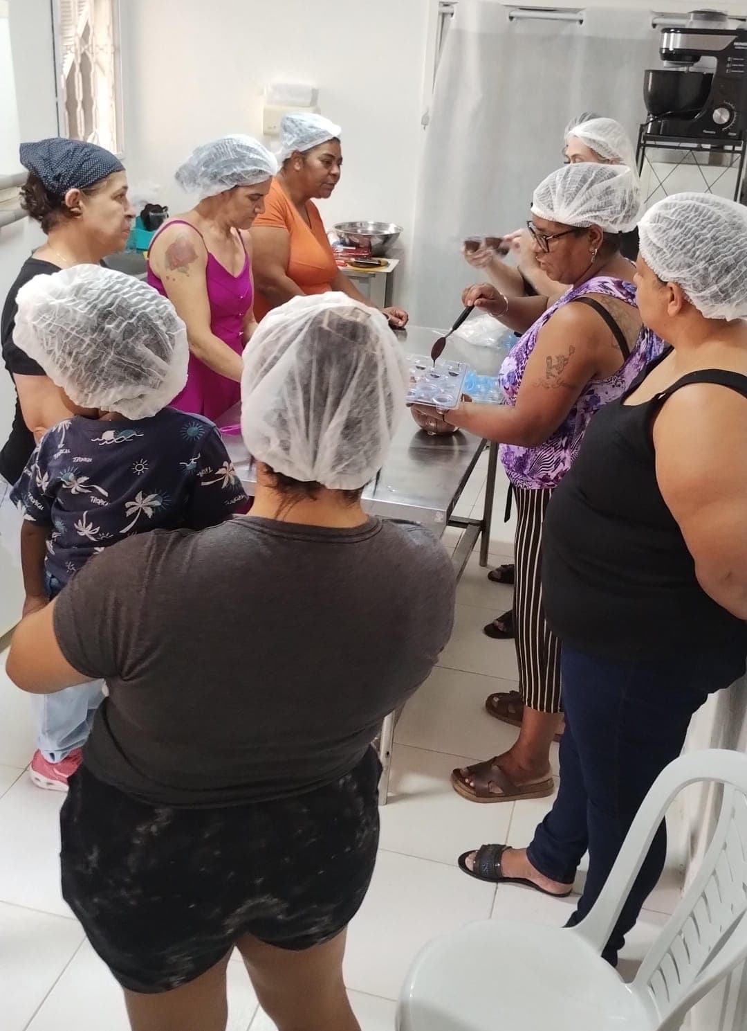 Registro das aulas de culinária 2026 da ACAI — foto 6