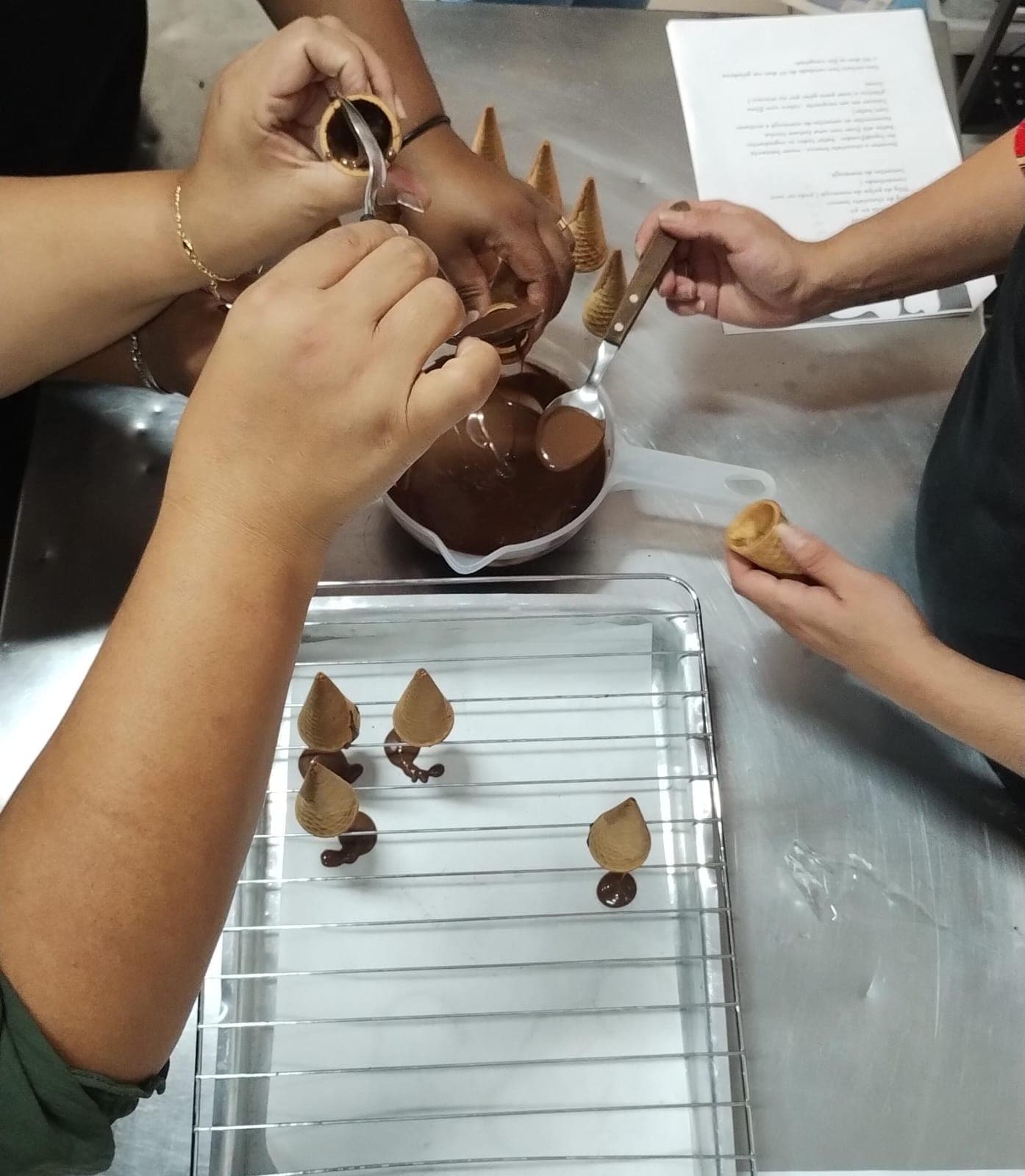 Registro das aulas de culinária 2026 da ACAI — foto 13