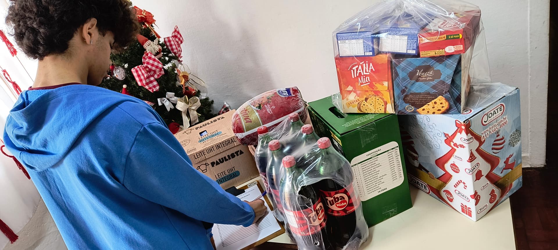 Registro da celebração de Natal da ACAI — registro 187