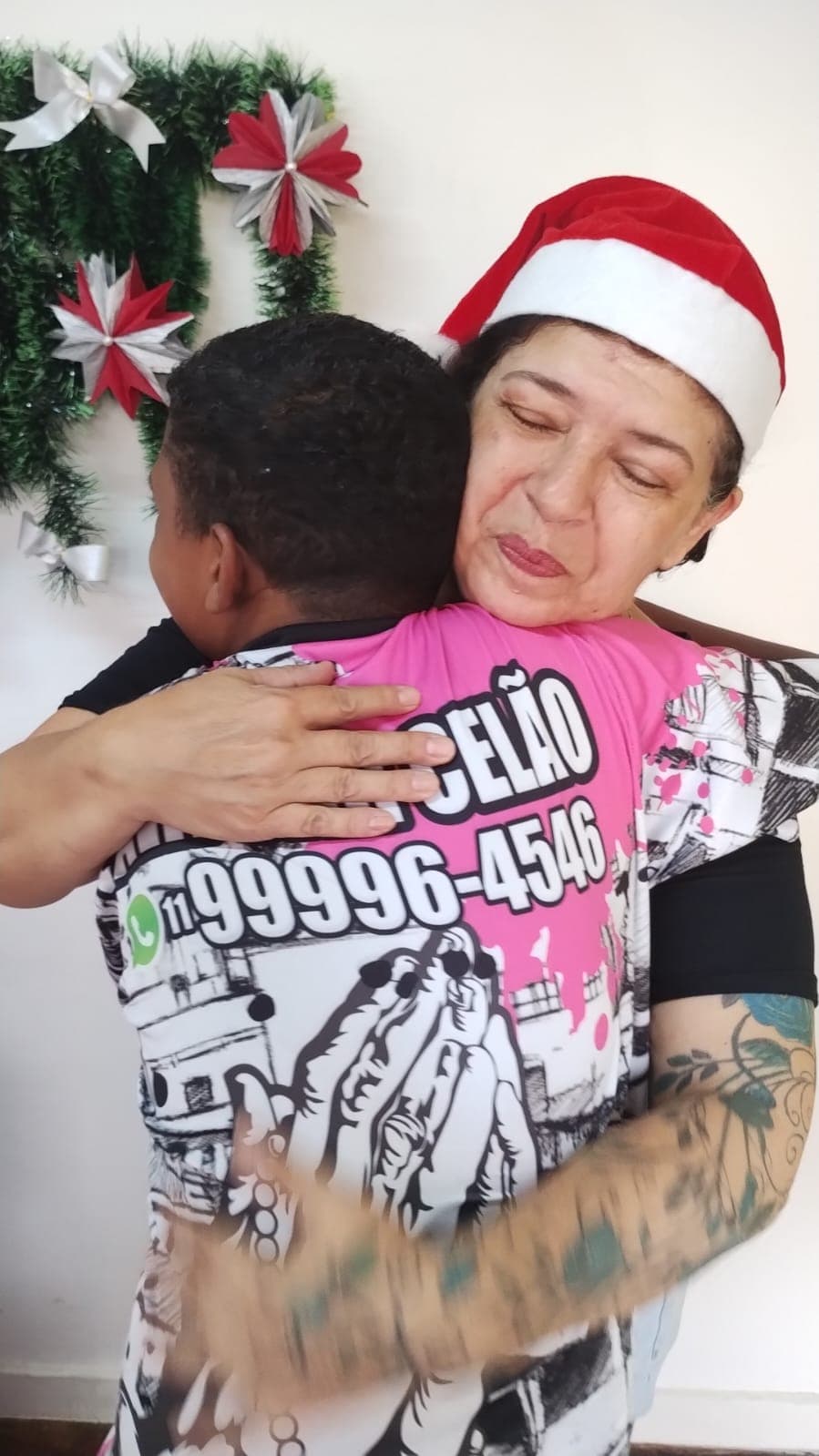 Registro da celebração de Natal da ACAI — registro 189