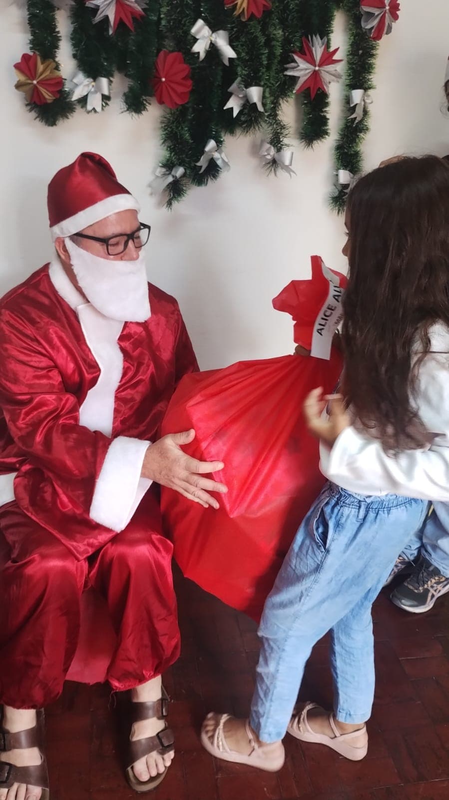 Registro da celebração de Natal da ACAI — registro 191